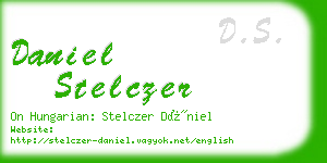 daniel stelczer business card